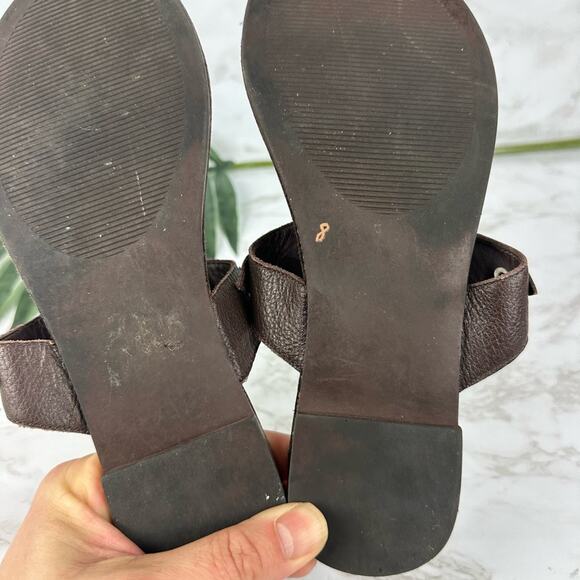 Steve Madden Thong Sandals with Gold Chain Women Size 8 - Picture 5 of 7